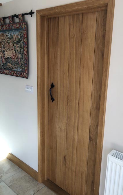 solid oak door