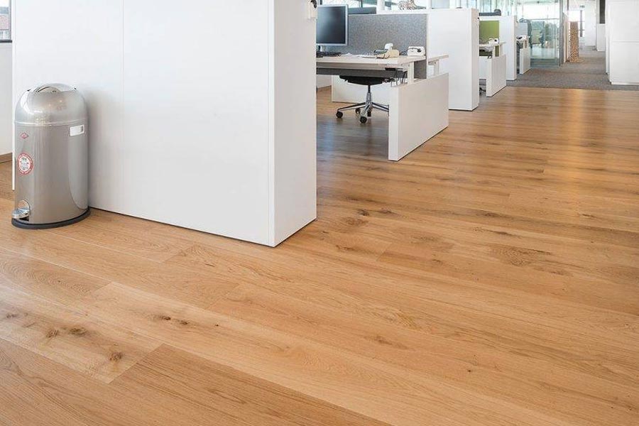 Engineered oak flooring