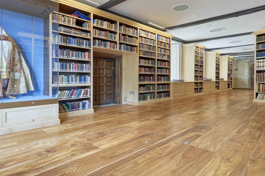 Rochester Library Elm Flooring Elm Flooring